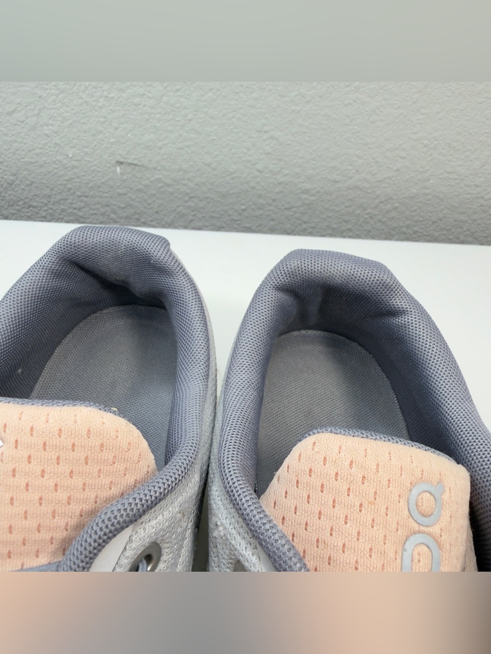 On Cloud 5 Push Women’s Running Shoes Glacier Undyed White Sneakers 69.98353 Sz8 - Picture 7 of 12
